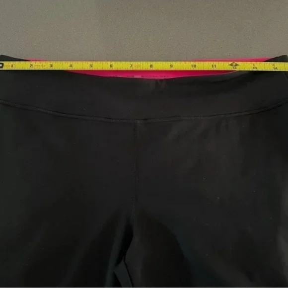 Victorias Secret VSX Leggings Womens Small Knockout Workout Black Pink - Picture 10 of 11